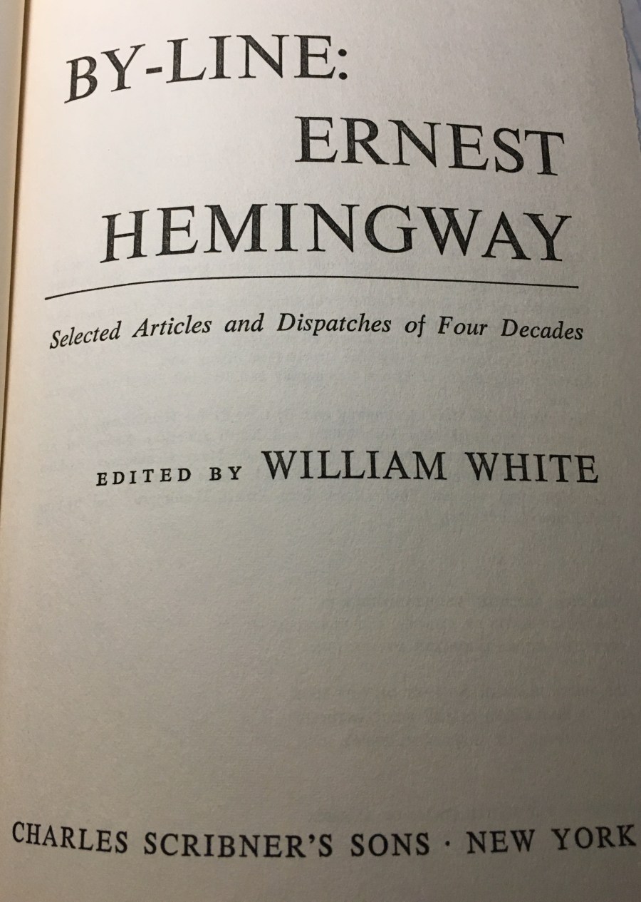 Hem byline title page